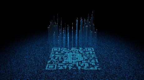 A secure Bitcoin mining setup in a professional hosting environment, highlighting fortified data centers and encryption protocols