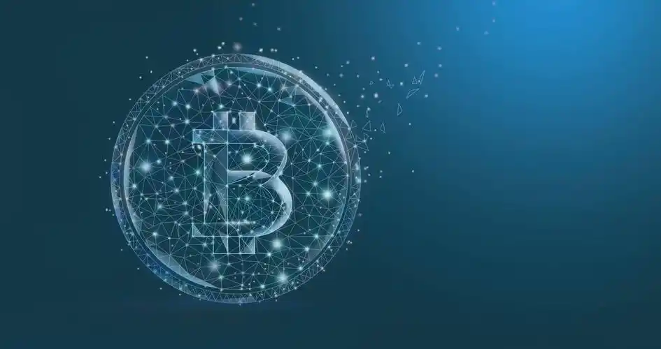 A visual representation of Bitcoin flowing into a mining pool, illustrating the concept of mining rewards.